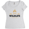 Wildlife Camping Women's Triblend Scoop T-shirt