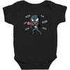 venom nom nom Baby Bodysuit