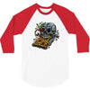 pizzaskull sticker original 3/4 Sleeve Shirt