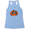 goofy pumpkin Racerback Tank