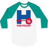 hillary for prison 3/4 Sleeve Shirt