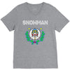 snowman christmas V-Neck Tee