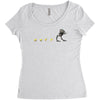 chicken xing Women's Triblend Scoop T-shirt
