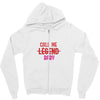 CALL ME Zipper Hoodie