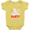 my girl wants to party all the time Baby Onesie