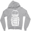 space boy Zipper Hoodie