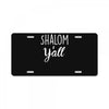 shalom y'all License Plate