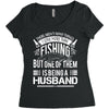 There Aren't  Many Things I Love More Than Fishing Women's Triblend Scoop T-shirt