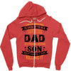 Super Cool Dad Of A Freaking Awesome Son Zipper Hoodie