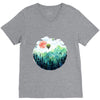 roundscape V-Neck Tee