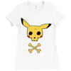 pikachu football dead Ladies Fitted T-Shirt
