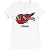 midgar bar Ladies Fitted T-Shirt