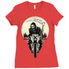 grim racer Ladies Fitted T-Shirt
