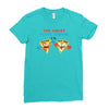 pizza debate Ladies Fitted T-Shirt