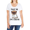 trust me i'm a dogtor Ladies Curvy T-Shirt