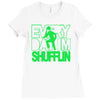 everyday im shufflin lmfao party rock shuffling Ladies Fitted T-Shirt