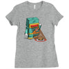 microwave Ladies Fitted T-Shirt