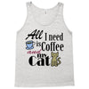 coffee cat Tank Top