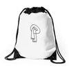 PRAY TO GOD Drawstring Bags