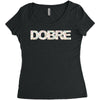 Dobre Floral T-Shirt Design Women's Triblend Scoop T-shirt