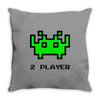 arcade player 2 Throw Pillow