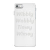 wibbly w0bbly iPhone 7 Case