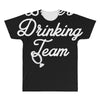 bride's drinking team diamond ring bachelorette All Over Men's T-shirt