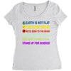 stand up for science Women's Triblend Scoop T-shirt