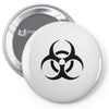 biohazard Pin-back button