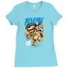 kick my ass Ladies Fitted T-Shirt