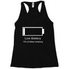 low battery Racerback Tank