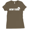 new york Ladies Fitted T-Shirt