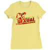 sexual tyrannosaurus Ladies Fitted T-Shirt