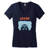 jason jaws Women's V-Neck T-Shirt