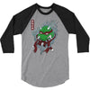 red oni ninja 3/4 Sleeve Shirt