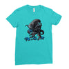 alien eats alien Ladies Fitted T-Shirt