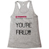 back to the future you are fired Racerback Tank
