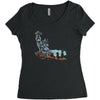 the planet of the kong Women's Triblend Scoop T-shirt