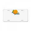orange juice License Plate