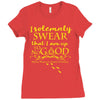 marauders map Ladies Fitted T-Shirt