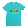 androids Ladies Fitted T-Shirt