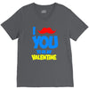 moustache you to be my valentine V-Neck Tee