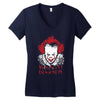 we all float down here Women's V-Neck T-Shirt