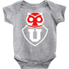 universidad de futbol Baby Onesie