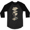 gameboy breakdown 3/4 Sleeve Shirt