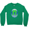 the green frog Crewneck Sweatshirt