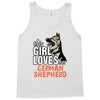 This Girl Loves Her German Shepherd Tank Top