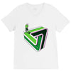 puzzled putter V-Neck Tee