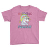 unicorns are born in february cute unicorn Youth Tee