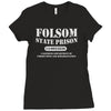 folsom state prison Ladies Fitted T-Shirt
